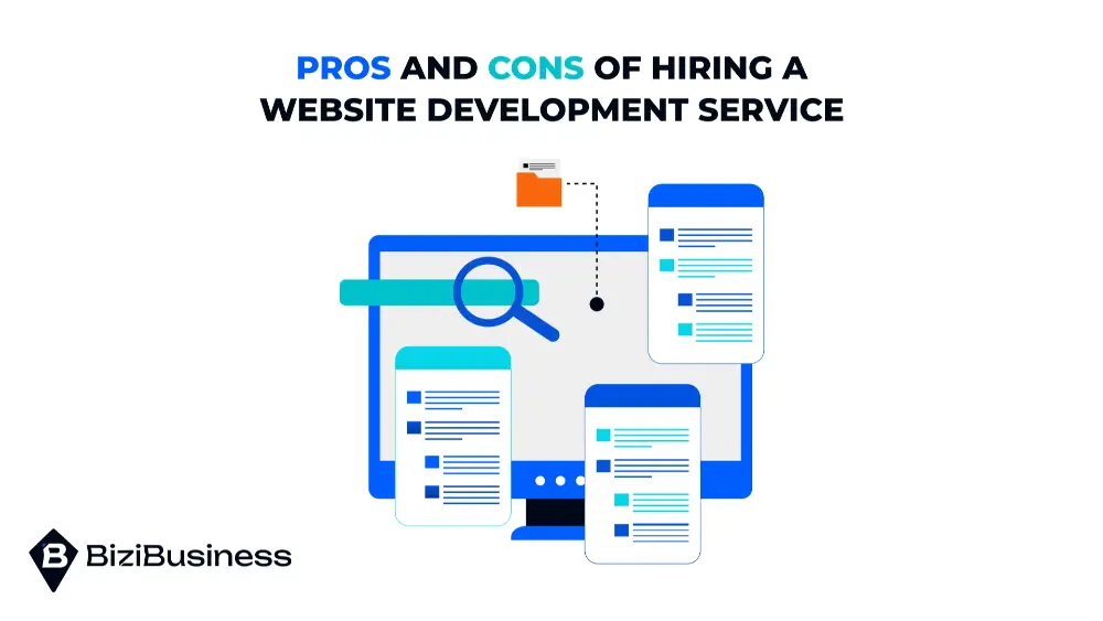 Web Design vs. Development: Understanding The Key Differences And How To Distinguish Them 2 Pros and Cons of hiring a Website Development service
