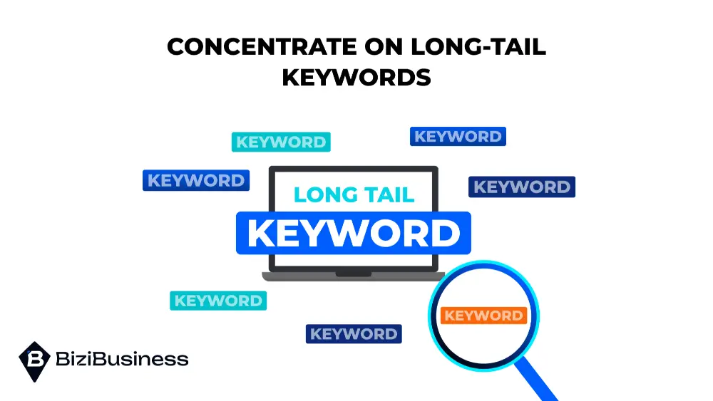 Concentrate on Long-Tail Keywords