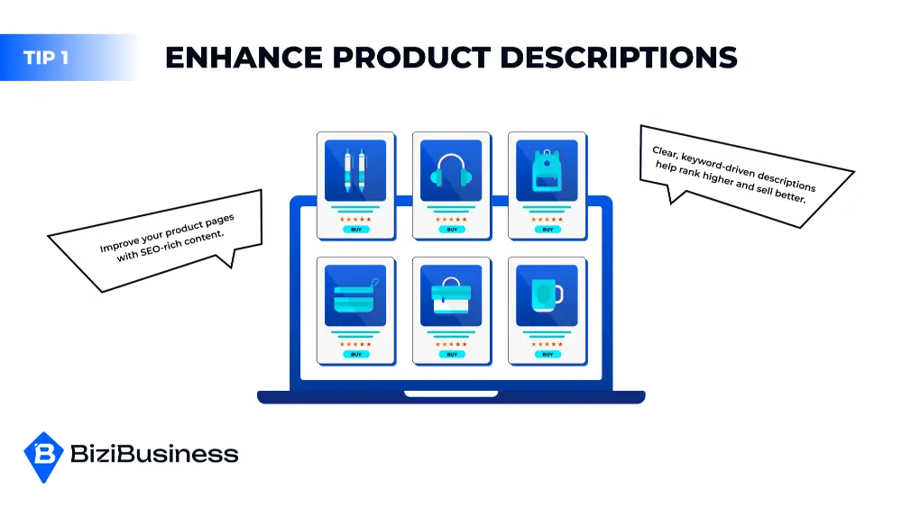 Enhance Product Descriptions