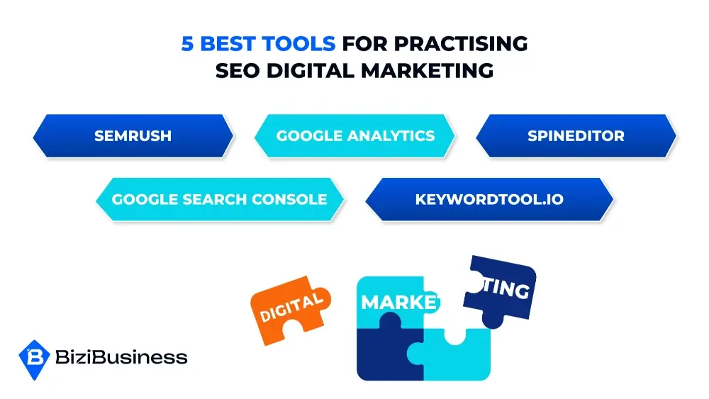 5 Best Tools for Practising SEO Digital Marketing