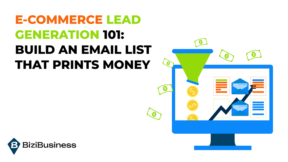 E-Commerce Lead Generation 101: Build an Email List That Prints Money
