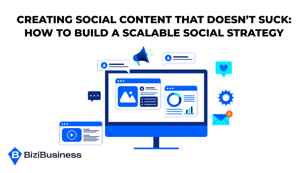 Creating Social Content That Doesn’t Suck: How To Build a Scalable Social Strategy
