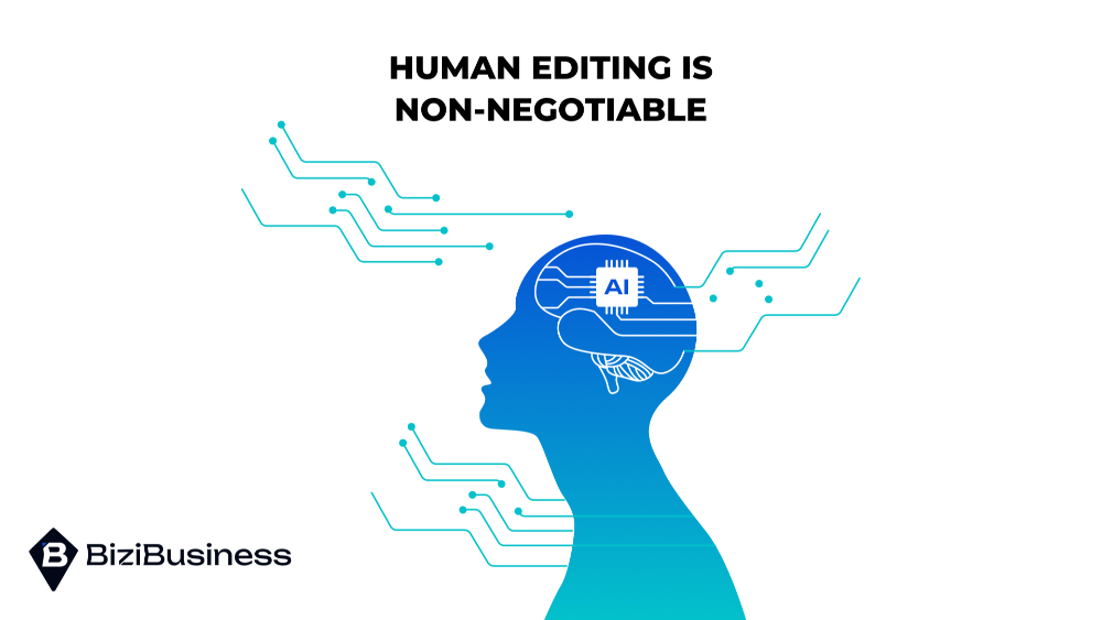 Human Editing is Non-Negotiable