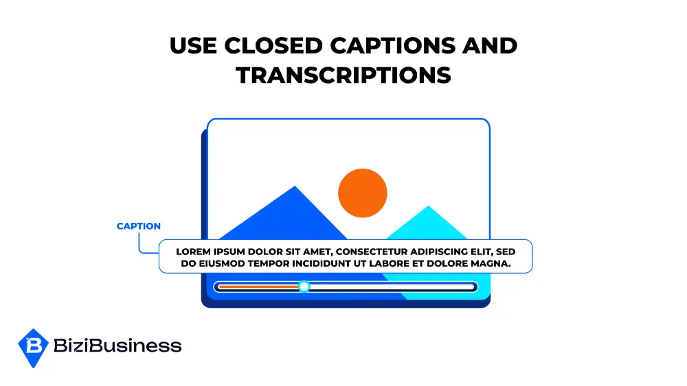 Use Closed Captions and Transcriptions